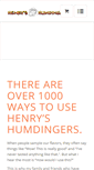 Mobile Screenshot of henryshumdingers.com