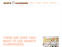 Tablet Screenshot of henryshumdingers.com